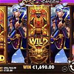 rise of samurai slot